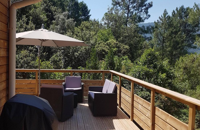 South Ardèche les Vans Nueva casa con aire acondicionado