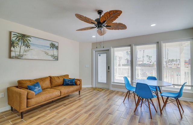 South Padre Island Condo: Walk to the Beach!