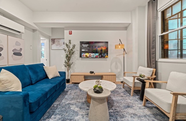 Spacious 3-Bedroom Retreat in Center City
