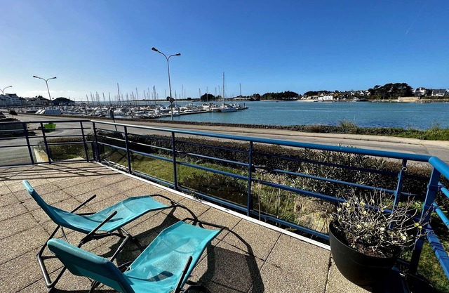 Amplio apartamento 3P en Étel - Terraza - Vista al puerto - Wifi - Parking