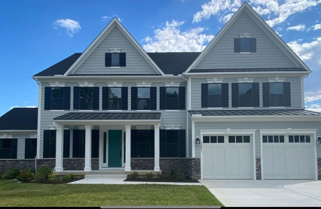 Spacious 5-bedroom new house in charming Rehoboth Beach with an office and decks