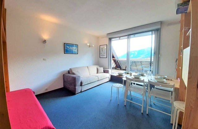 Estudio Cabina con Vistas, 6 Plazas, Ascensor y Comodidades Completas en Piau-Engaly