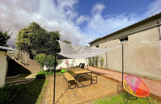 Casa rural familiar cerca de Villandry, con jardín, petanca y WIFI