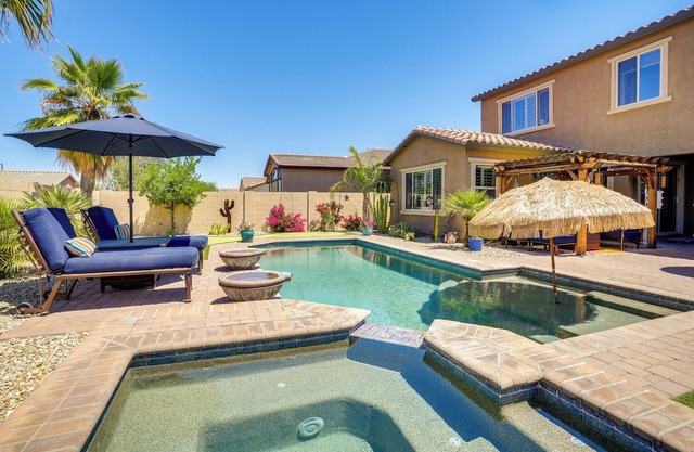 Spacious Home w/ Backyard Oasis in Goodyear!