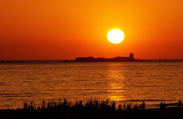 Espectaculares puestas de sol en primera línea