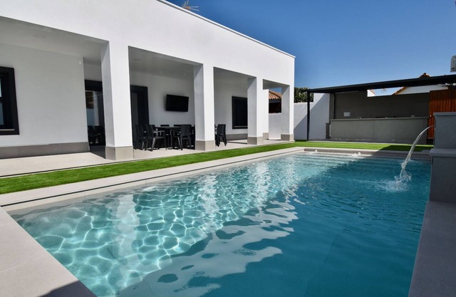 Espectacular villa Mykonos para 16 personas, moderna con aire acondicionado