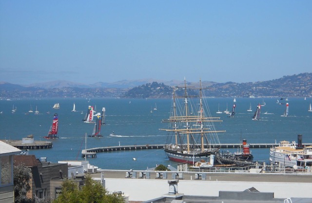 Espectacular bahía y la ciudad Vistas