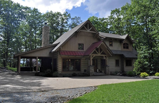 Espectacular Timber Frame Lodge