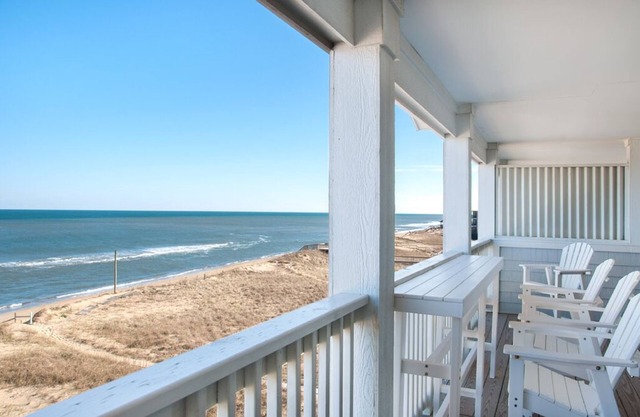Estrella del mar: vista al mar, condominio de nivel superior, paseo privado a la playa, piscina comunitaria.