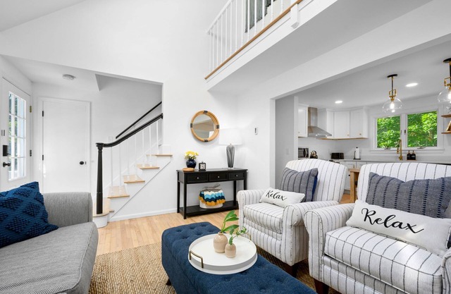 Steps to John's Pond is this completely renovated home!