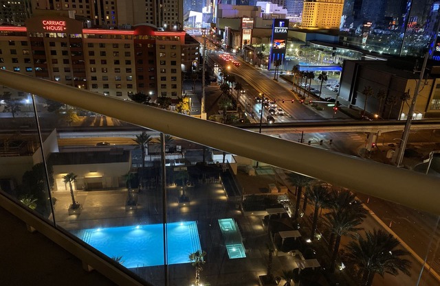STRIP & SPHERE VIEW!! MGM-The Signature condo hotel w/Private Balcony!