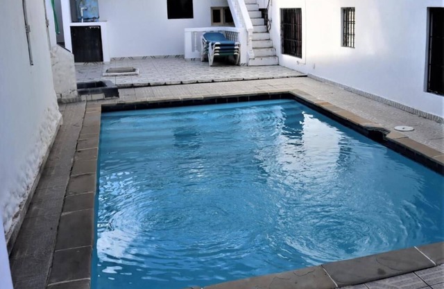 Studio with a Kitchen Steps Away from the Beach