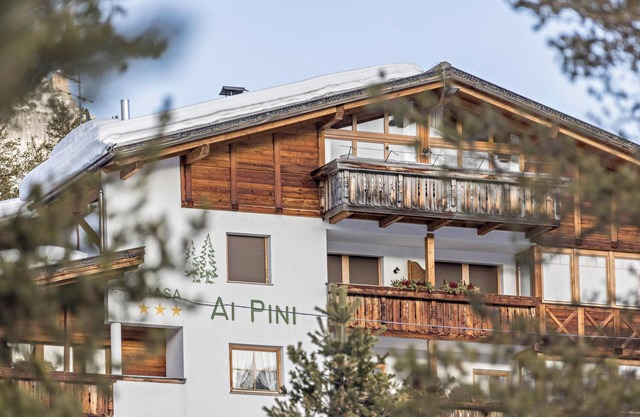 Apartamento estudio "Ciasa ai Pini 211" cerca de los remontes con vistas a la montaña y sauna