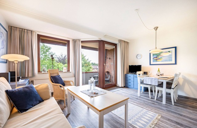 Apartamento estudio "Bublitz" con Wi-Fi, balcón, sauna y piscina