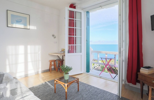 Apartamento estudio "Vue Mer Directe 2 Personnes" con vistas al mar, 2 balcones y Wi-Fi