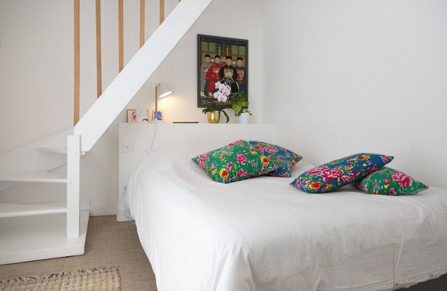 Apartamento estudio 'Duplex Au Cœur De Bénodet' con vistas al mar y Wi-Fi