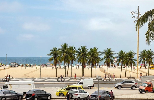 Estudio frente al mar en Leme para 2 personas
