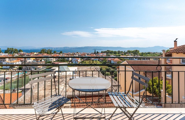Estudio 'Gavriil 4' con vistas al mar, Wi-Fi y aire acondicionado
