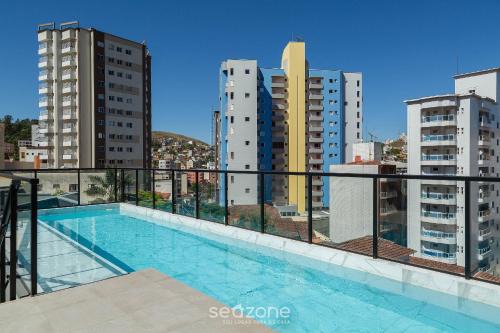 Estudio con piscina en Poços de Caldas PGO412