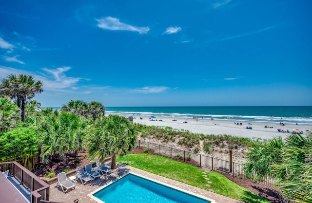 Precioso frente al mar 6 habitaciones w / piscina Spa y sala de juegos!