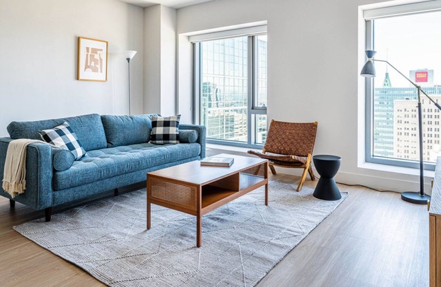 Stunning Oakland 2BR w/ AC, W/D, Sky Deck, next to BART, by Blueground
