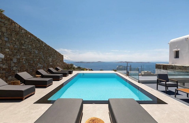 Stunning Oceanview Mykonos Villa | 5 Bedrooms | Villa Perseus | Amazing Location Overlooking Sea & Private Pool | Faros