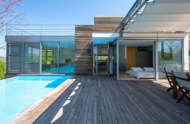 Casa de vacaciones privada con A/C, WIFI, piscina privada, TV, terraza, vista panorámica