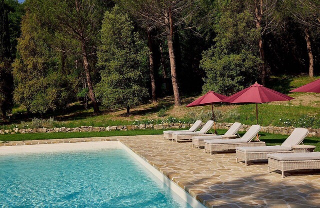 Casa de vacaciones privada con piscina privada, WIFI, A/C, TV, cerca de Greve In Chianti