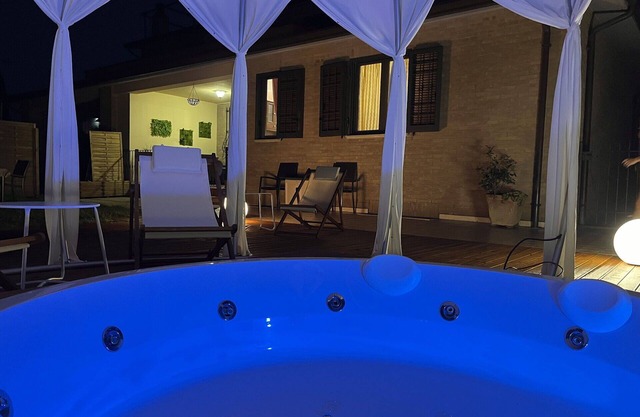 Casa de vacaciones con WIFI, sauna, bañera de hidromasaje, A/C, TV, patio, vista panorámica
