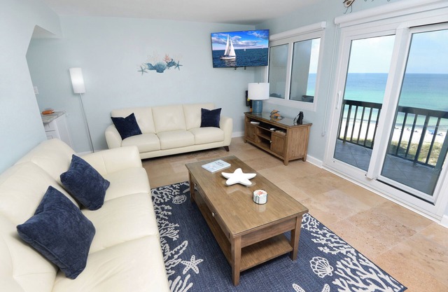 Stylish 2-Story Beachfront Condo with Gulf & Lake Views – Fully Renovated 2025