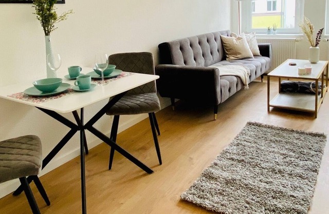 Stylish apartment in a central location, Netflix, old building style, kitchen, public transport