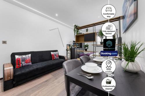 Stylish Studio Apt By Stay Smart Short Lets & Serviced Accommodation Woodstock With Free WiFi