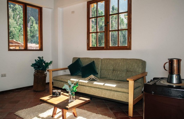 Elegante suite con terraza en el Valle Sagrado