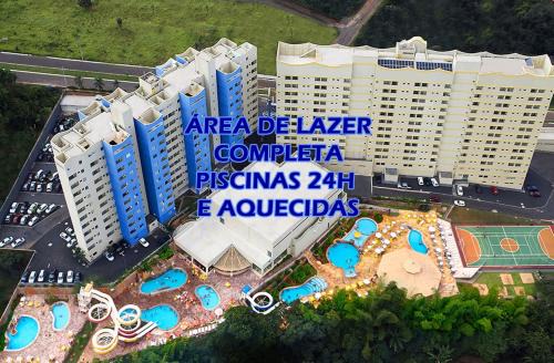 Suíte Luxo com Piscinas Quentinhas no Golden Dolphin Resort