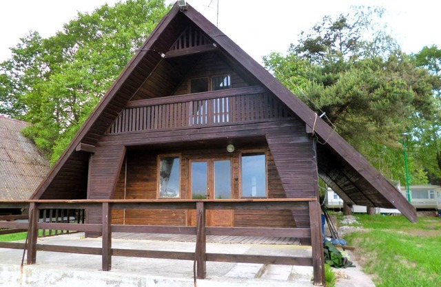 Casa de verano en Łazy junto al lago Jamno
