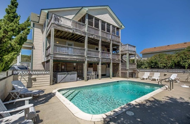 Lugar de verano | 325 pies de la playa | Piscina privada, jacuzzi