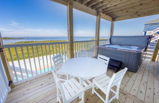 SUMMER SAVINGS - Oceanfront Dog Friendly Home w Pool, Hot Tub, Elevator, Game Rm