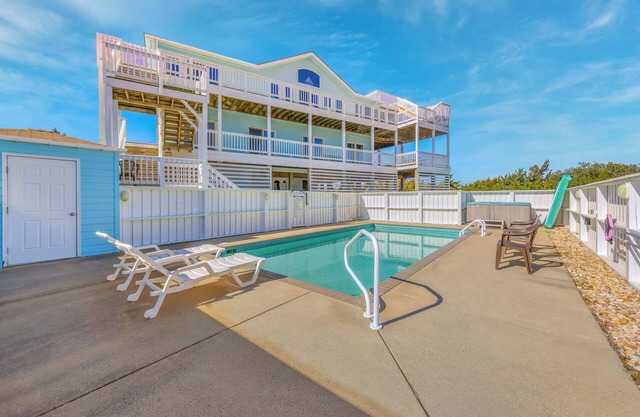 SUMMER SAVINGS - Oceanside Dog Friendly Salvo Home w/ Pool, Elevator, & Hot Tub