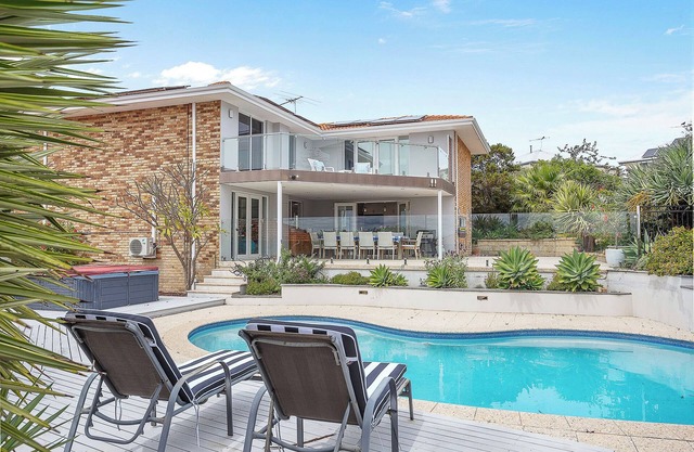 Sunny Family Retreat with Pool & Balcony