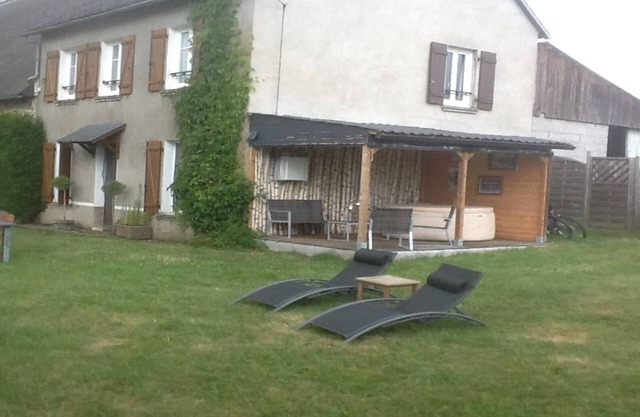 Casa rural en el parque volcánico de Auvernia