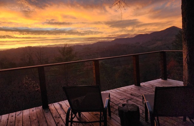 La cabaña en Little Pine Mountain