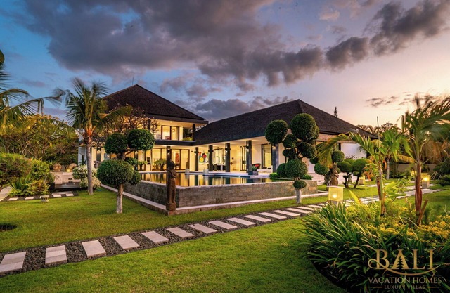Sunrise Luxury at the Edge of the Sea and River with Heli PAD and tennis court!