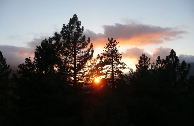 Vista de la puesta de sol en Pine Mountain Club ~ Perro OK ~ ¡Especiales!