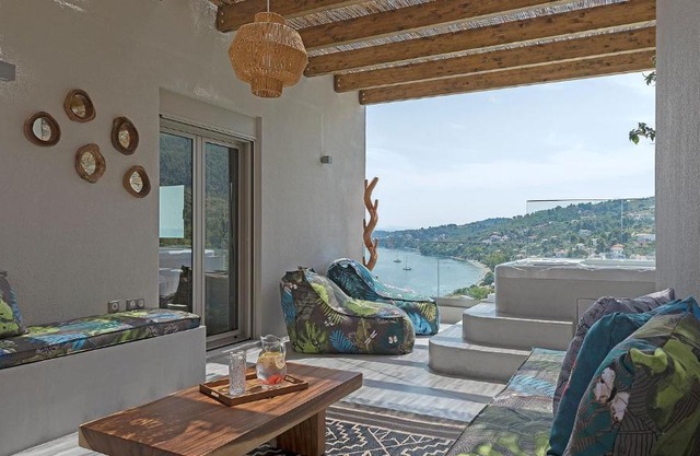 Super Luxury Skiathos Villa Five-Bedroom Villa Private Infinity Pool & Astounding Sea Views Skiathos Town