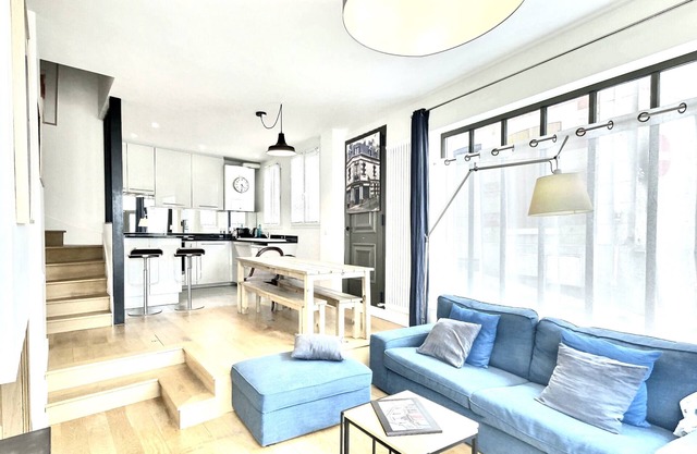 Superb Trouville Center house: 200m2 up to 12 people / Fitness room