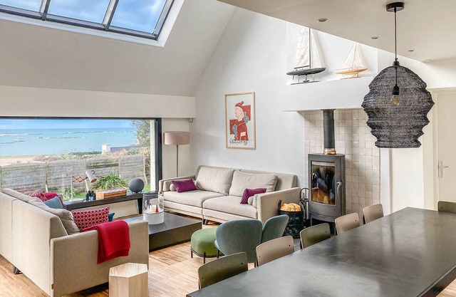 Magnífica villa en Trébeurden para 11 personas con vista al mar, jardín y WIFI