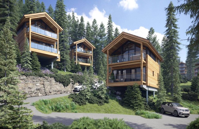 Chalet superior con sauna y jacuzzi.