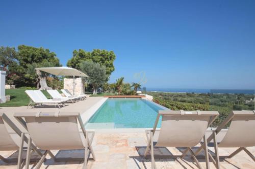 TD Casale Donna Madia Sea View Pool Over Vineyard
