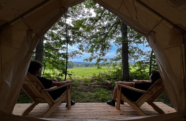Tentrr Signature Site - Orchard and Gorge Tent at South Hill Cider - Site 1