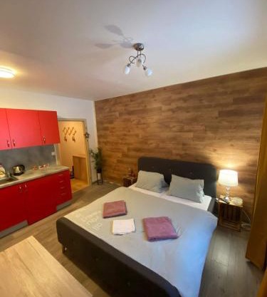 Terasy Apartmán se saunou